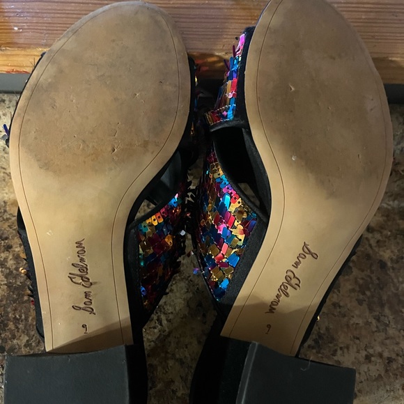 Sam Eddlemen Sequined Mules. Size‎ 9 Run small - Picture 4 of 5
